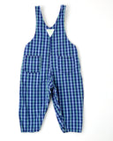 Vintage OshKosh Plaid Overalls with Anchor Patch - 18m/2T
