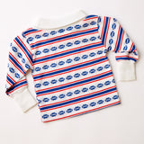 Vintage Health-tex football print knit long sleeve shirt • size 9 months