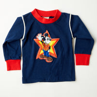Vintage 70’s/80’s Mickey long sleeve top • Size 12 months