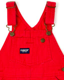 Vintage Y2K OshKosh primary red shortfalls - 3/4T