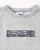 Vintage OshKosh OKB gray logo crewneck - Size 4T