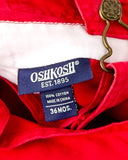 Vintage Y2K OshKosh primary red shortfalls - 3/4T