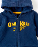 Vintage 90's/Y2K OshKosh B'Gosh logo zip-up hoodie - Size 6/9 months