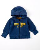Vintage 90's/Y2K OshKosh B'Gosh logo zip-up hoodie - Size 6/9 months