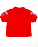 Vintage Oshkosh Primary Color Cars + Signs Polo - 24m