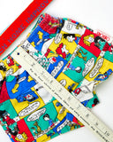 Vintage Cherokee Color Block Comic Book Print Shorts - 12ms to 2T shorties