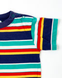 Vintage Color Block Stripe Shirt - 12/18m