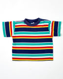 Vintage Color Block Stripe Shirt - 12/18m