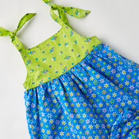 Vintage floral tunic tank and bloomer set by Small Steps · 18 months to 2T
