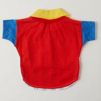 Vintage Health-tex NWOT color block polo · 12/24 months