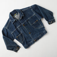 Vintage OshKosh denim moto style jacket · Size 5