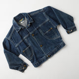 Vintage OshKosh denim moto style jacket · Size 5