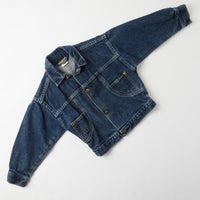 Vintage OshKosh denim moto style jacket · Size 5