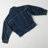 Vintage OshKosh denim moto style jacket · Size 5