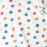 Vintage OshKosh fall and winter tone flowers and leaves turtleneck shirt · Size 5
