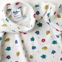 Vintage OshKosh fall and winter tone flowers and leaves turtleneck shirt · Size 5