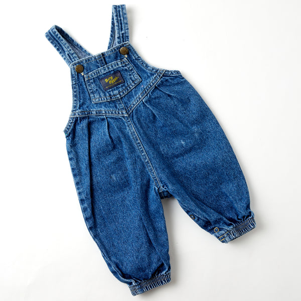 Vintage Baby B'Gosh pleated front bubble overalls with jogger cuffs · 3/6 months