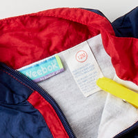 Vintage Weebok American flag-esque red white and blue tracksuit / windbreaker suit · 12/18 months