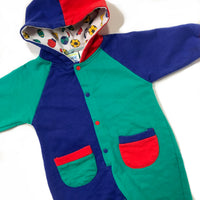 Vintage Pride ‘N Joy color block romper, size 12 months